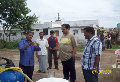 DOMESTIC SEWAGE WATER TREATMENT
